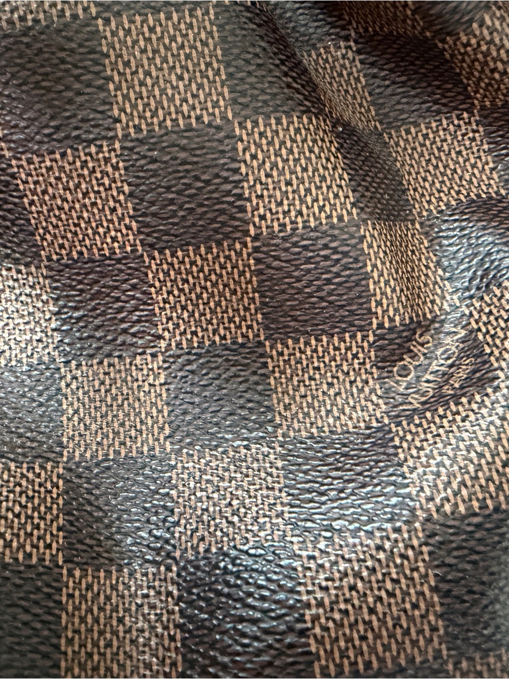 Louis Vuitton Sistina GM Brown Damier Shoulder Bag with Red Interior - Picture 11 of 11